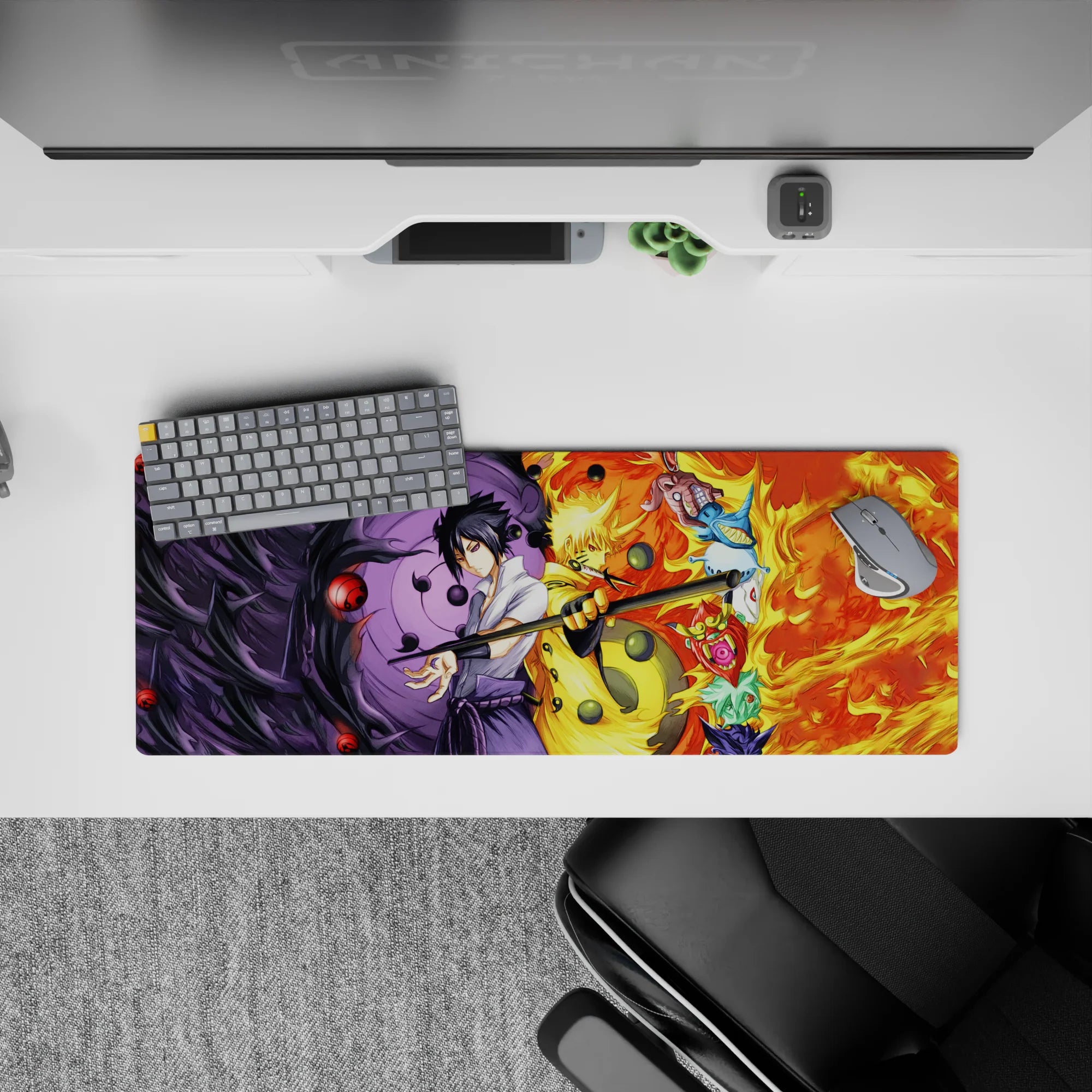 Naruto Deskmat | Mousepad | Deskpad - Eternal Rivals - AniChan