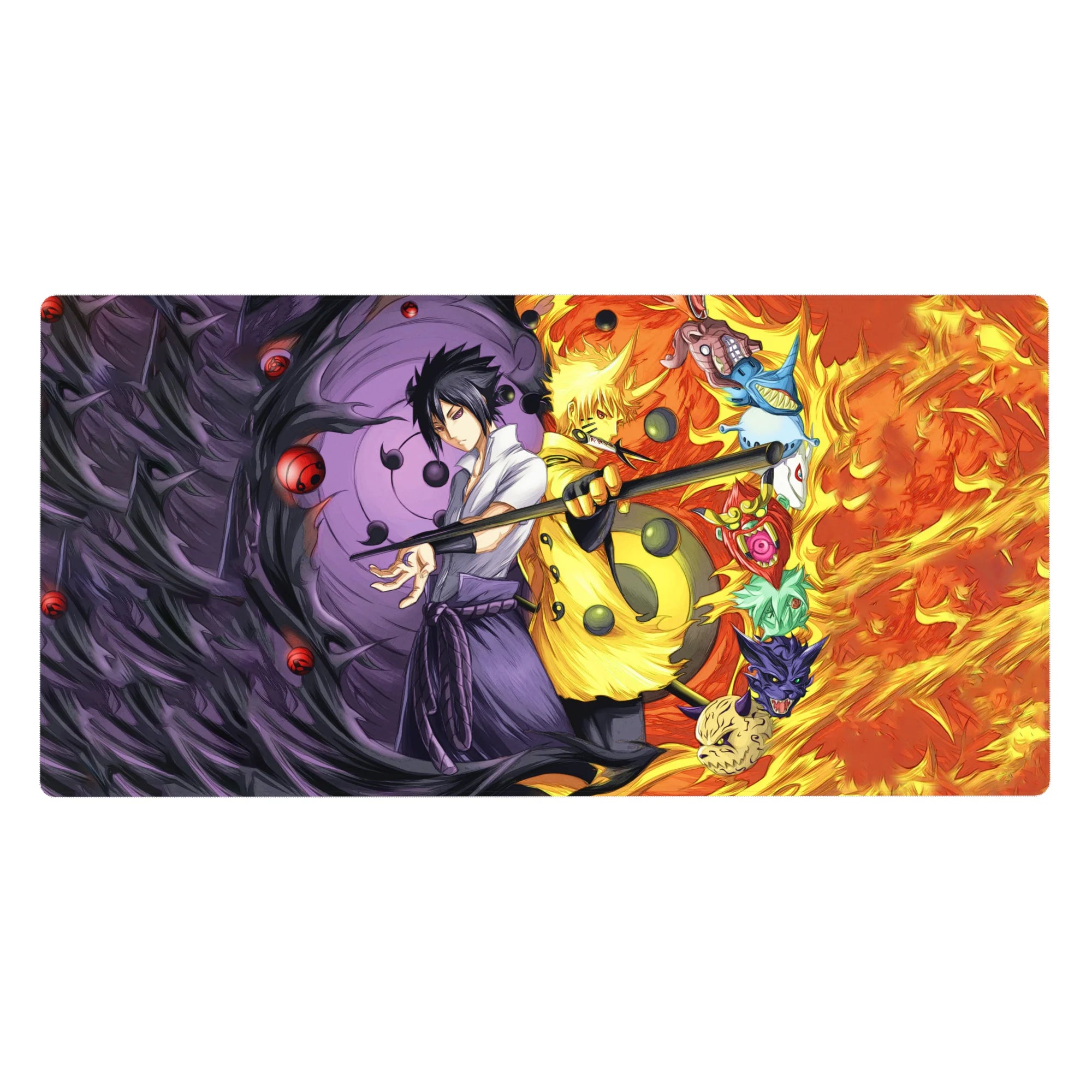 Naruto Deskmat | Mousepad | Deskpad - Eternal Rivals - AniChan