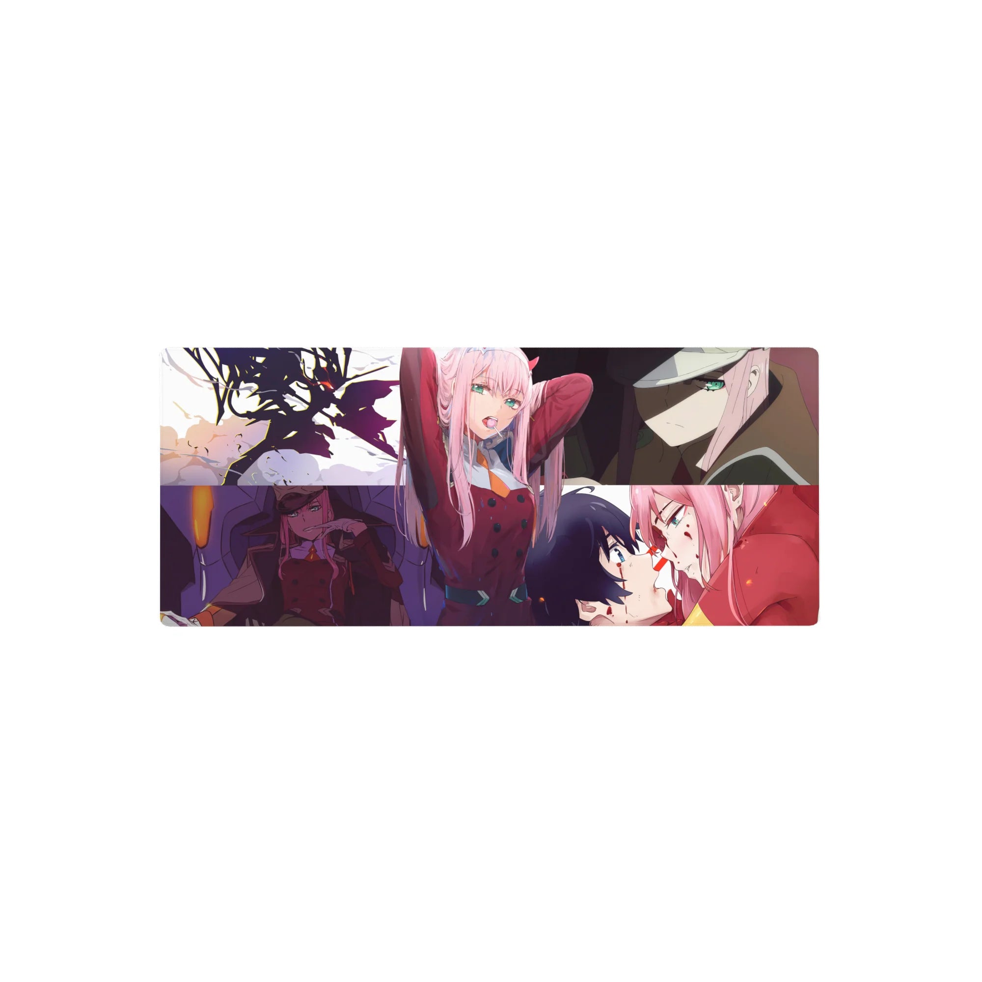 Darling In The Franxx - Anime Mouse Pad and Desk Pad - Rebel&#39;s Embrace - AniChan