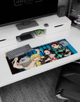 Demon Slayer Deskmat | Mousepad | Deskpad - Demon Slayer Squad Unleashed - AniChan