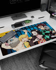 Demon Slayer Deskmat | Mousepad | Deskpad - Demon Slayer Squad Unleashed - AniChan