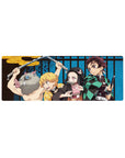 Demon Slayer Deskmat | Mousepad | Deskpad - Demon Slayer Squad Unleashed - AniChan