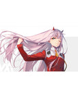 Darling In The Franxx Deskmat | Mousepad | Deskpad - Confident Windswept Grace - AniChan