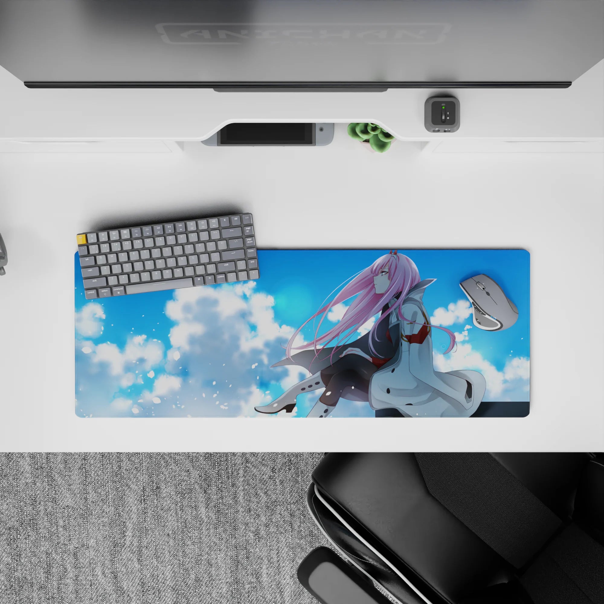 Darling In The Franxx Deskmat | Mousepad | Deskpad - Skyward Serenity - AniChan