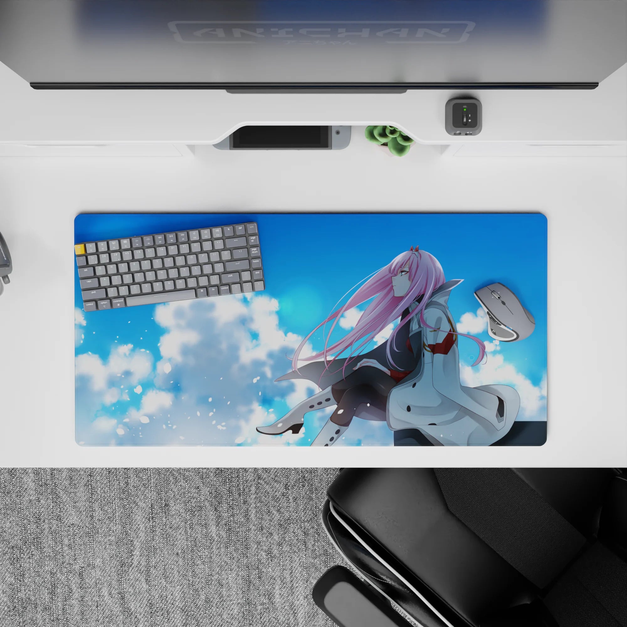 Darling In The Franxx Deskmat | Mousepad | Deskpad - Skyward Serenity - AniChan