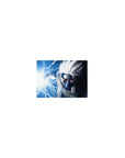 Classic anime mouse pad 14x10 inches featuring ninja lightning artwork, smooth tracking and bold print.