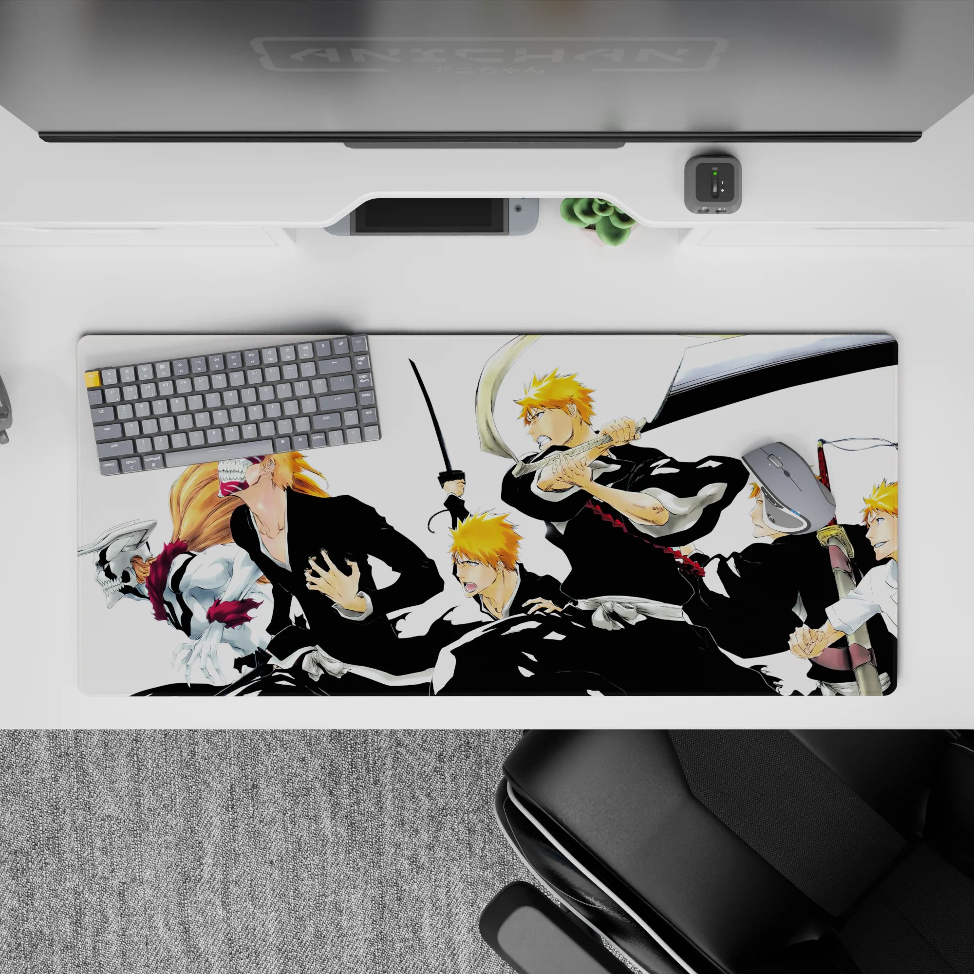 Bleach - Anime Mouse Pad and Desk Pad - Ichigo’s Evolution - AniChan