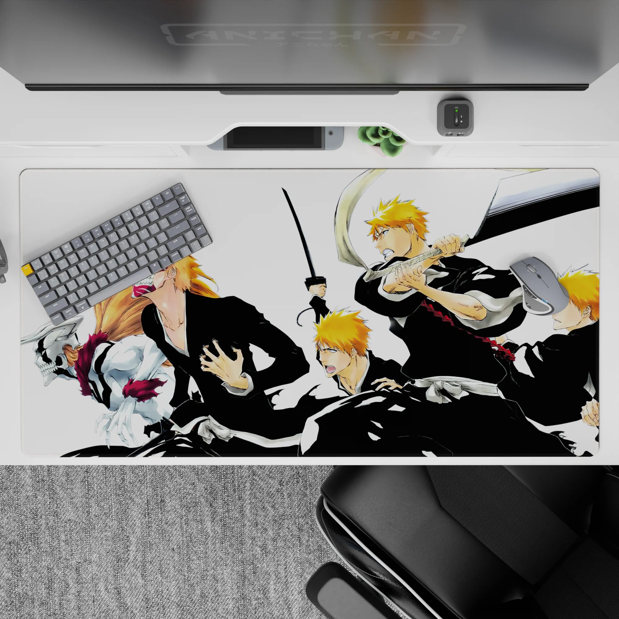 Bleach - Anime Mouse Pad and Desk Pad - Ichigo’s Evolution - AniChan