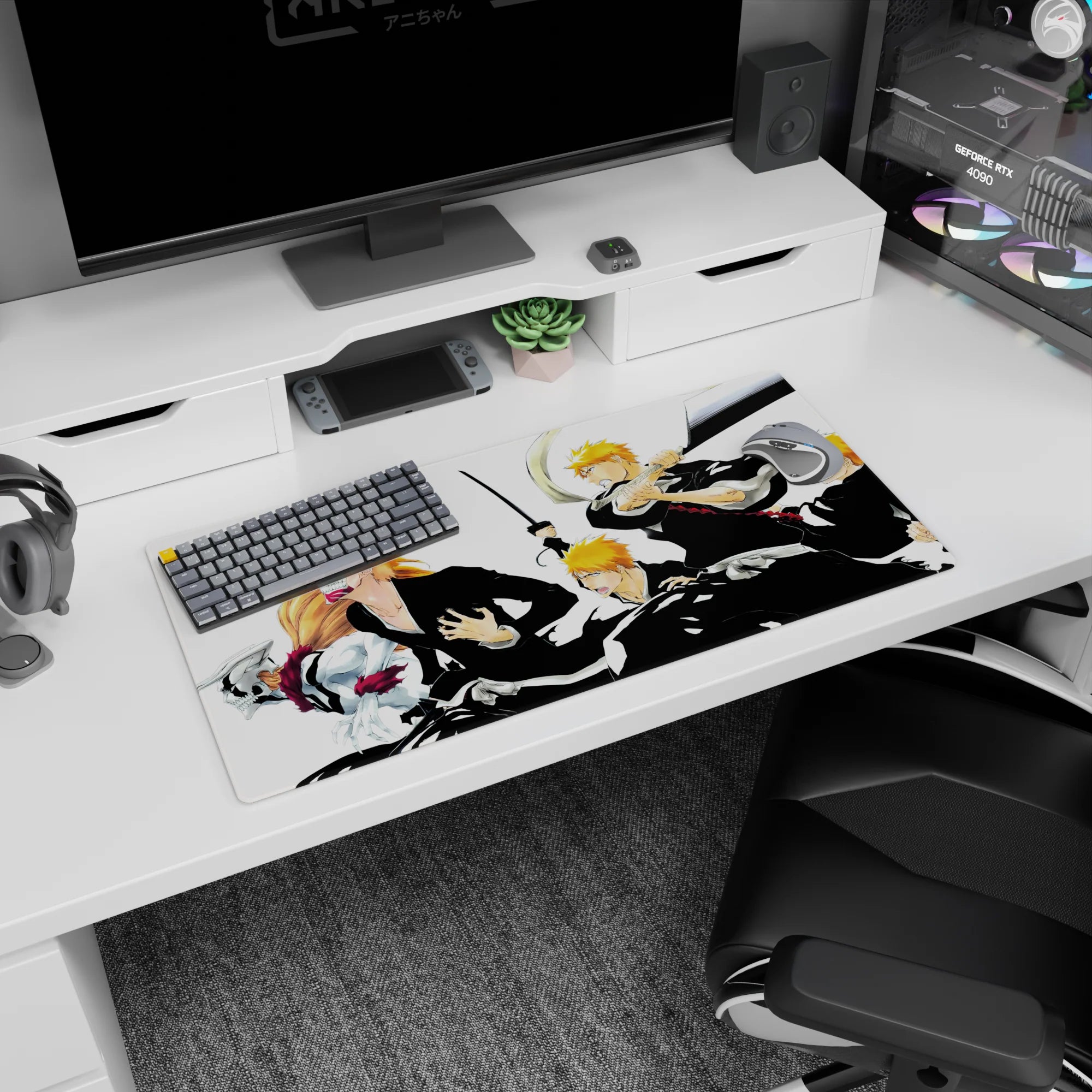 Bleach - Anime Mouse Pad and Desk Pad - Ichigo’s Evolution - AniChan