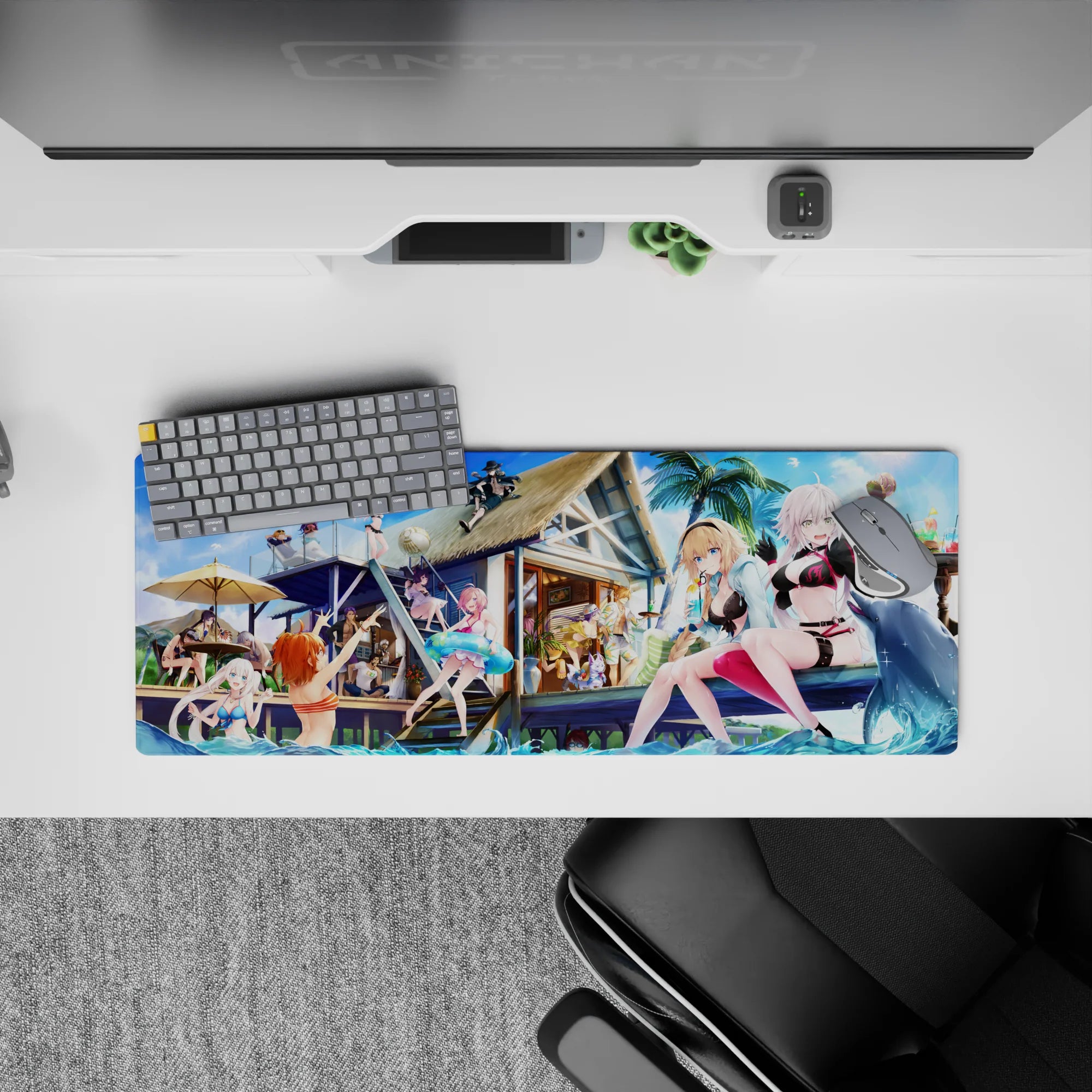 Fate Grand Order Deskmat | Mousepad | Deskpad - Tropical Beach Getaway - AniChan