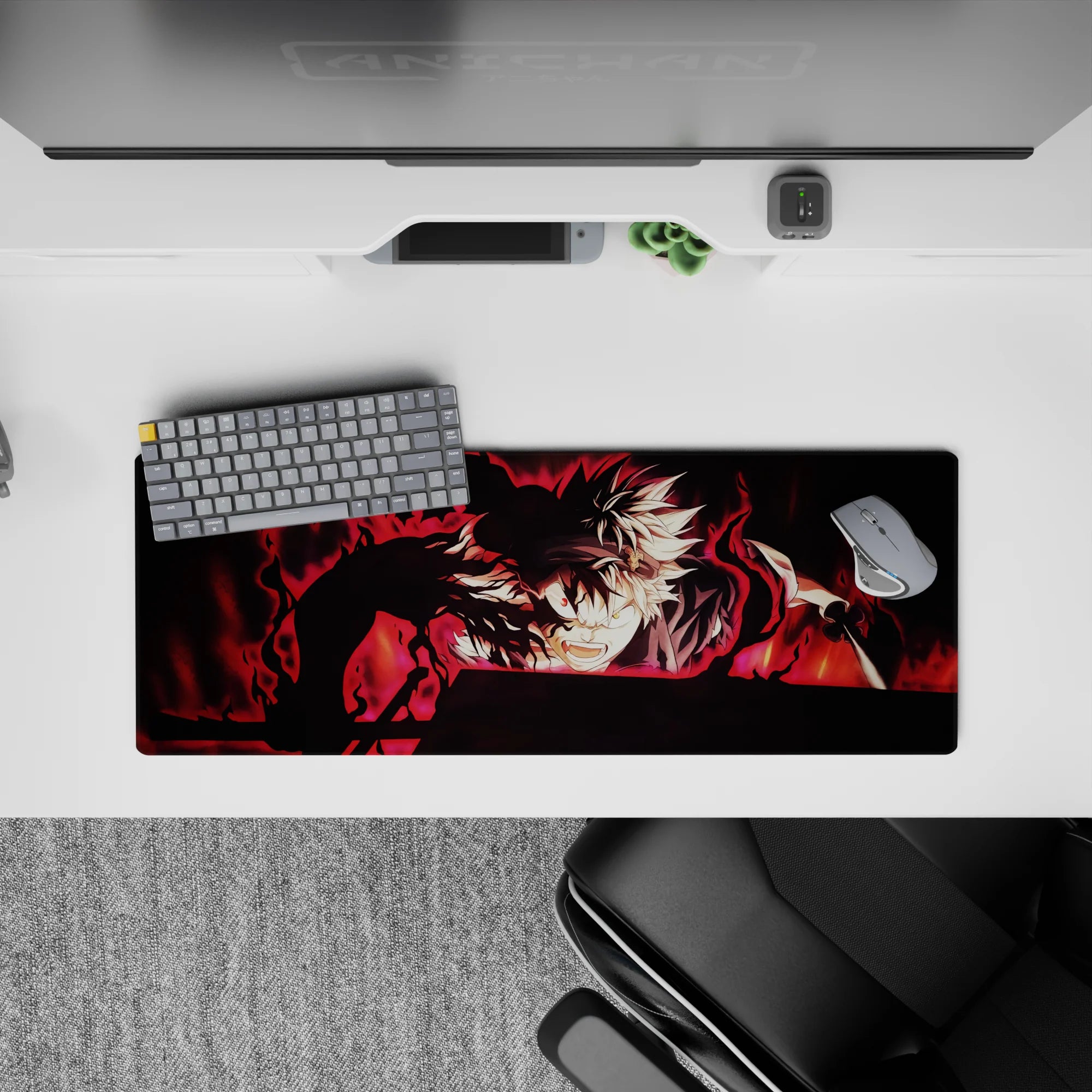 Black Clover - Anime Mouse Pad and Desk Pad - Blackened Resolve