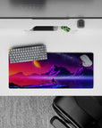 Fantasy Landscapes Deskmat | Mousepad | Deskpad - Cosmic Dawn