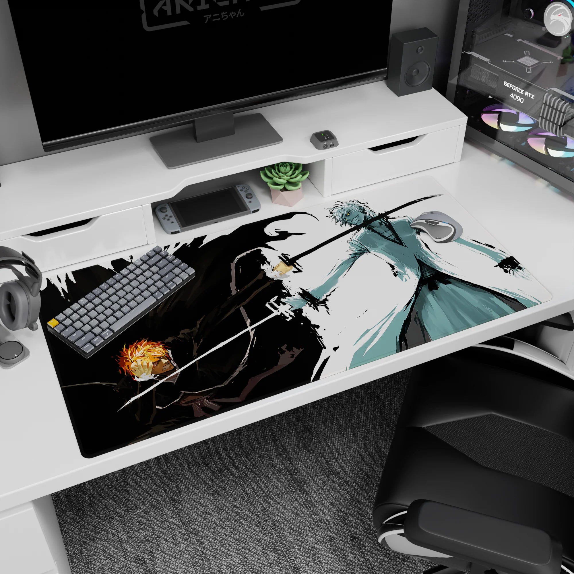 Bleach - Anime Mouse Pad and Desk Pad - Inner War - AniChan