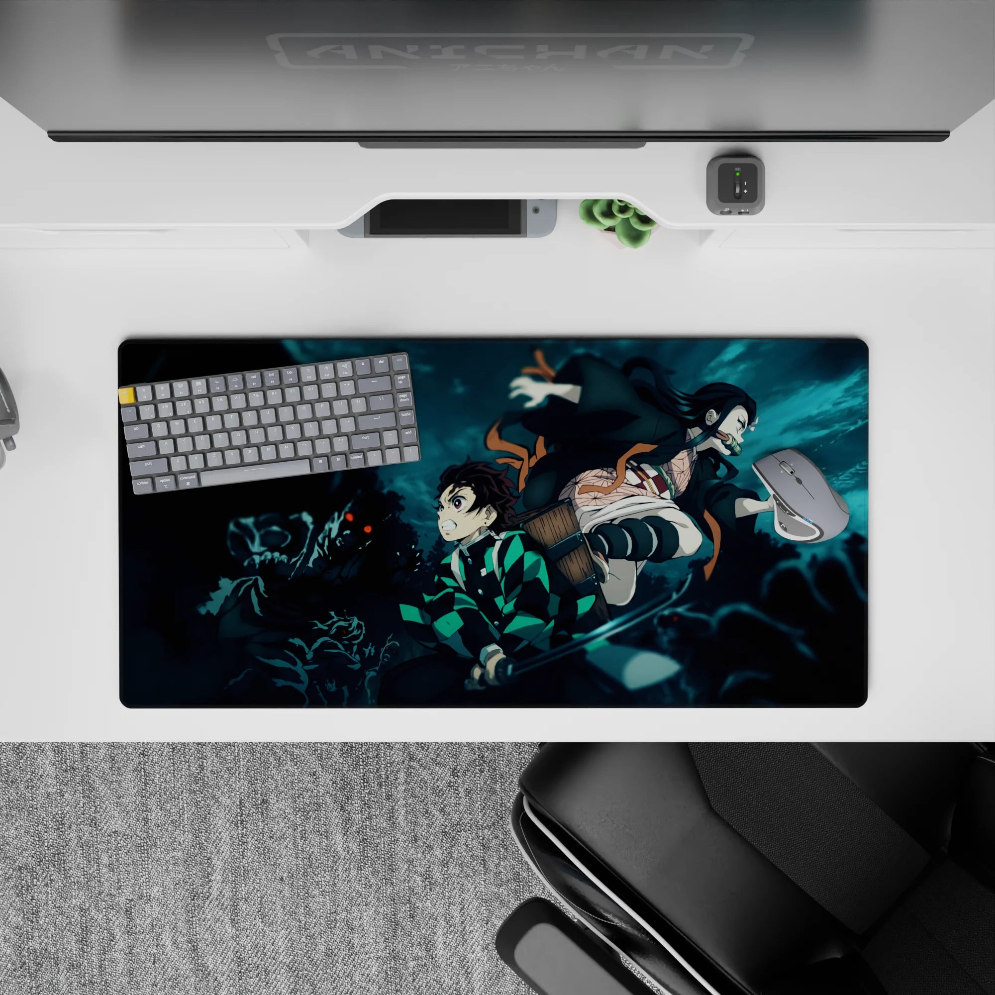 Demon Slayer Deskmat | Mousepad | Deskpad - Samurai Spirits - AniChan