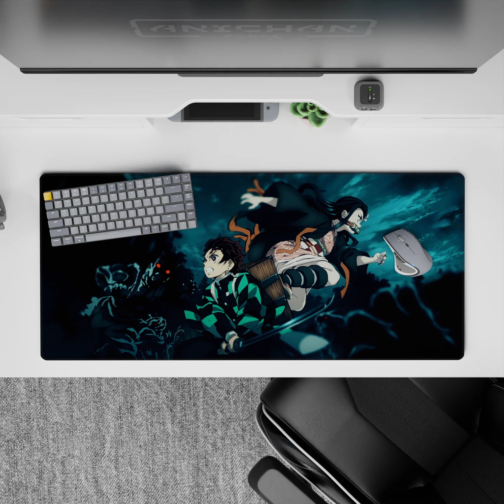 Demon Slayer Deskmat | Mousepad | Deskpad - Samurai Spirits - AniChan