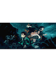 Demon Slayer Deskmat | Mousepad | Deskpad - Samurai Spirits - AniChan