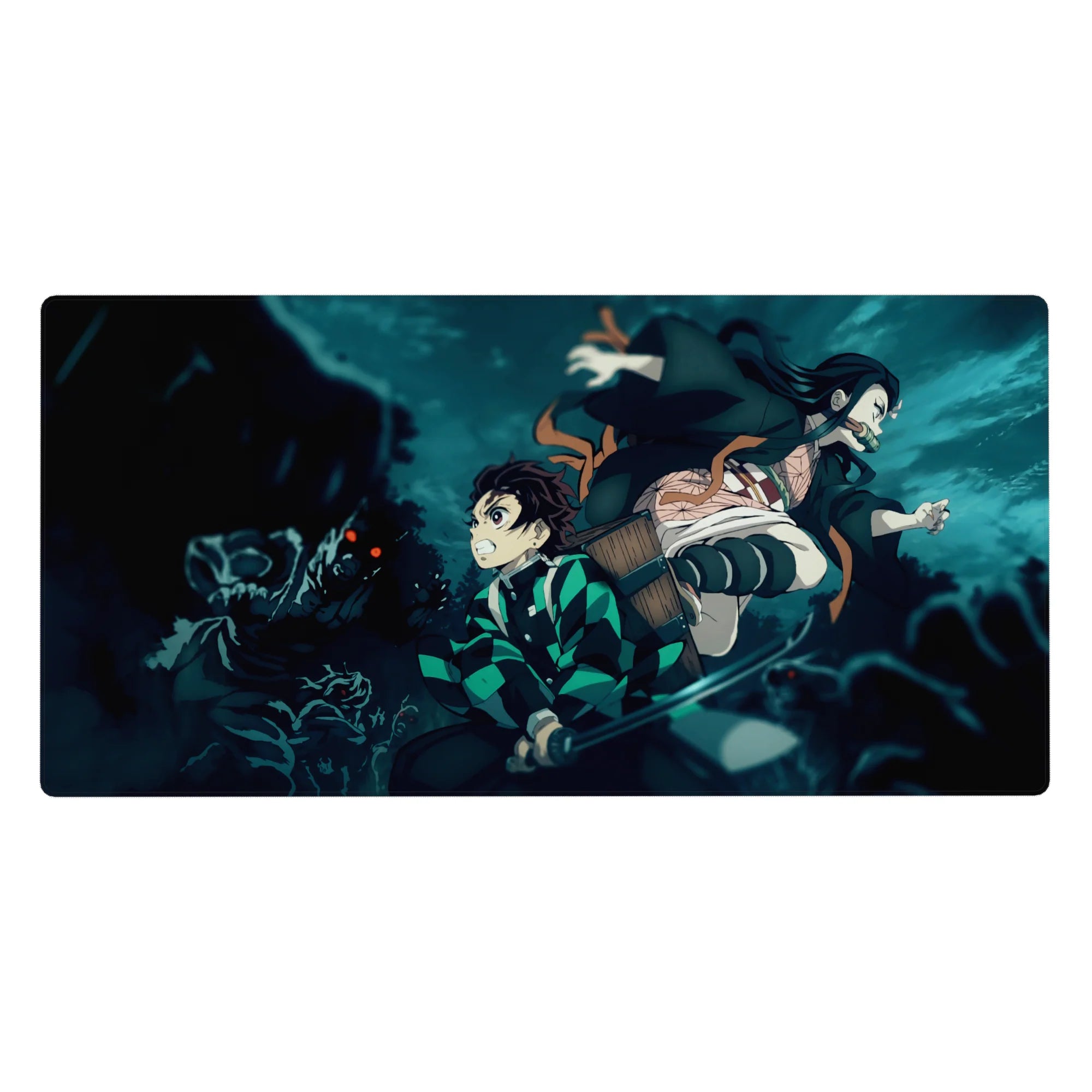 Demon Slayer Deskmat | Mousepad | Deskpad - Samurai Spirits - AniChan