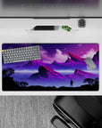 Fantasy Landscapes Deskmat | Mousepad | Deskpad - Galactic Dreamscape