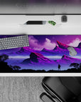 Fantasy Landscapes Deskmat | Mousepad | Deskpad - Galactic Dreamscape