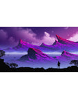 Fantasy Landscapes Deskmat | Mousepad | Deskpad - Galactic Dreamscape