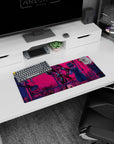 Evangelion - Anime Mouse Pad and Desk Pad - Neon Reverie - AniChan