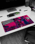 Evangelion - Anime Mouse Pad and Desk Pad - Neon Reverie - AniChan