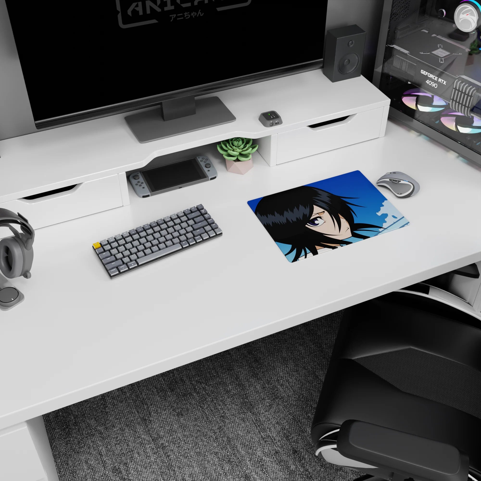 Bleach - Anime Mouse Pad and Desk Pad - Frozen Resolve - AniChan