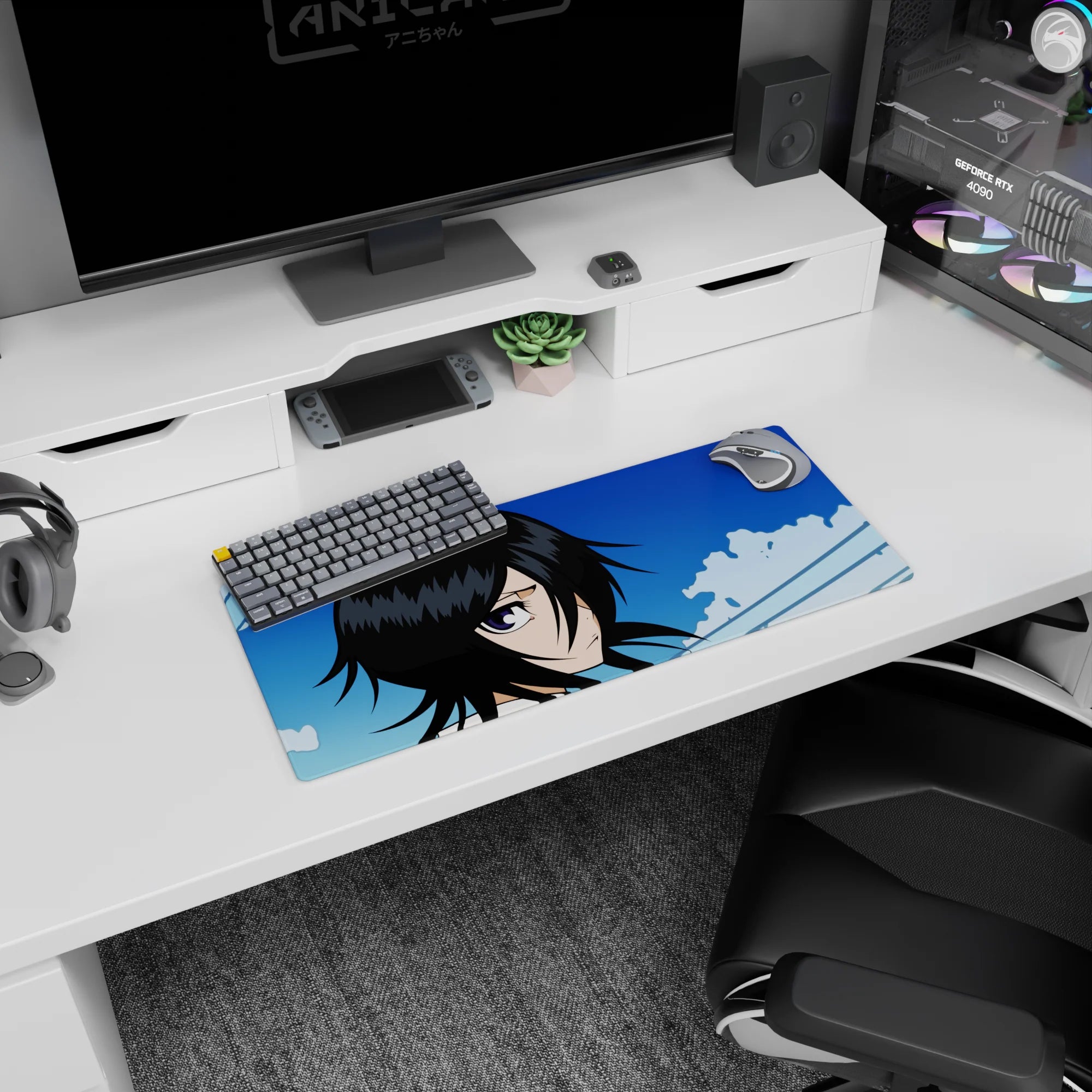 Bleach - Anime Mouse Pad and Desk Pad - Frozen Resolve - AniChan