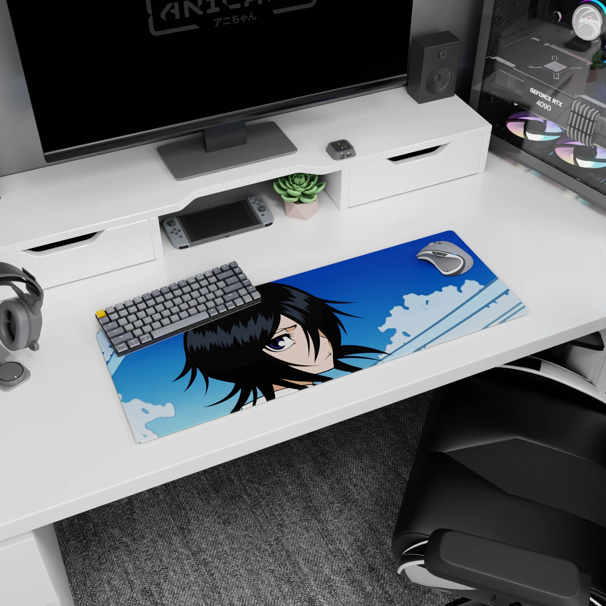 Bleach - Anime Mouse Pad and Desk Pad - Frozen Resolve - AniChan