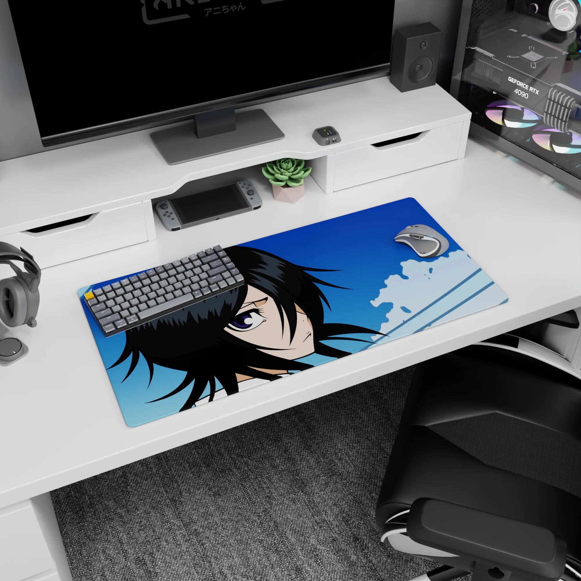 Bleach - Anime Mouse Pad and Desk Pad - Frozen Resolve - AniChan