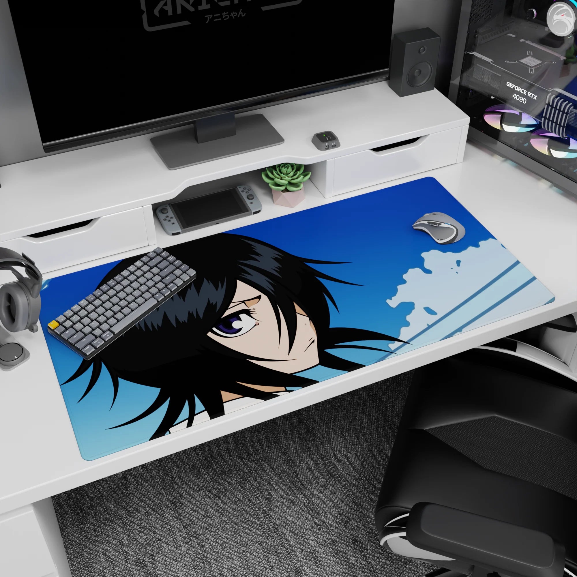 Bleach - Anime Mouse Pad and Desk Pad - Frozen Resolve - AniChan