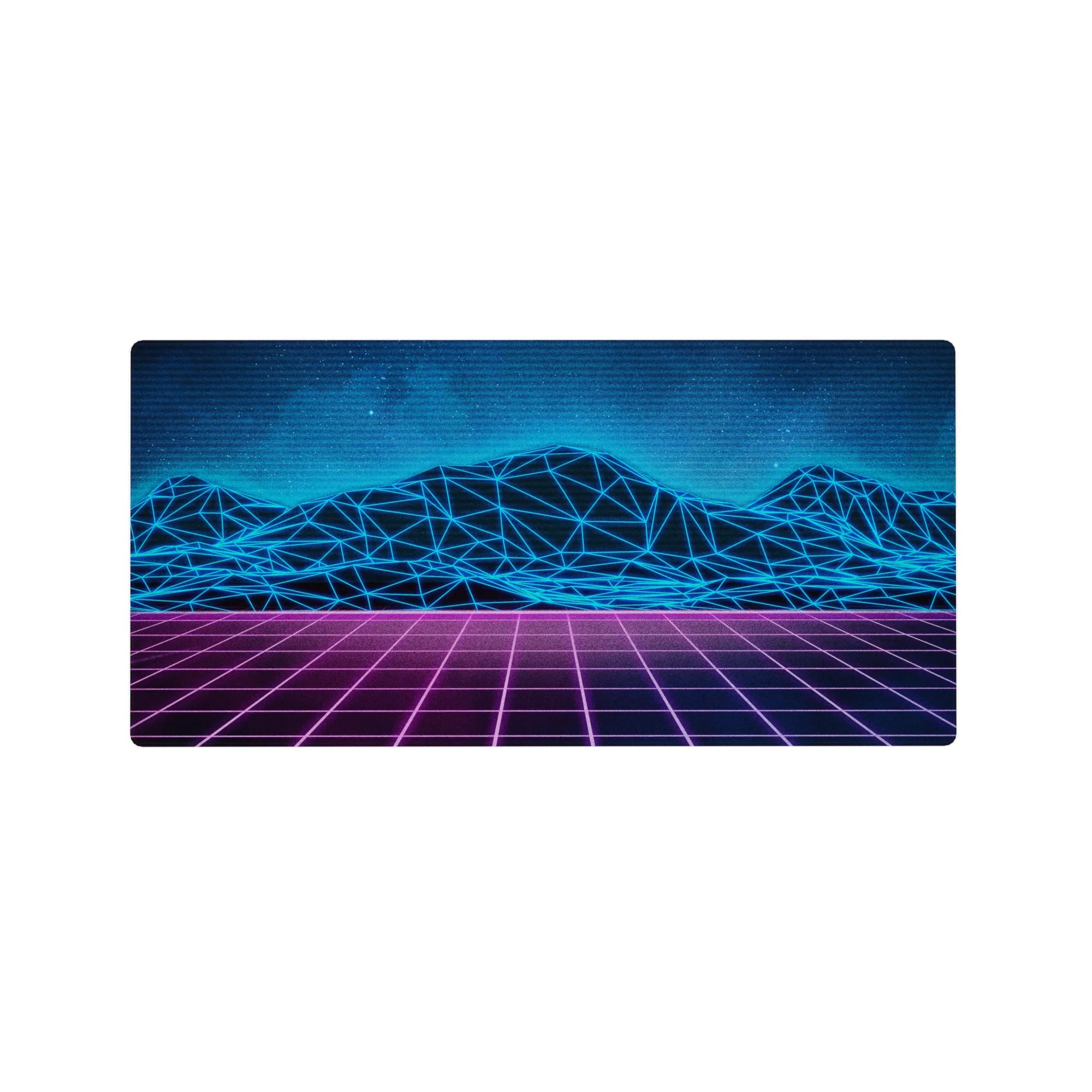 Retrowave - Vaporwave Deskmat | Mousepad | Deskpad - Digital Gridscape - AniChan