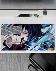 Demon Slayer Deskmat | Mousepad | Deskpad - Blade of Water Fury - AniChan