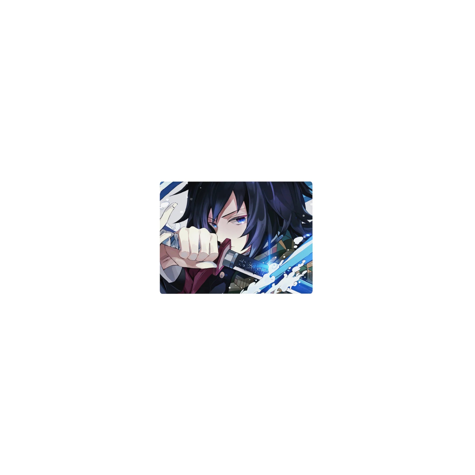 Demon Slayer Deskmat | Mousepad | Deskpad - Blade of Water Fury - AniChan