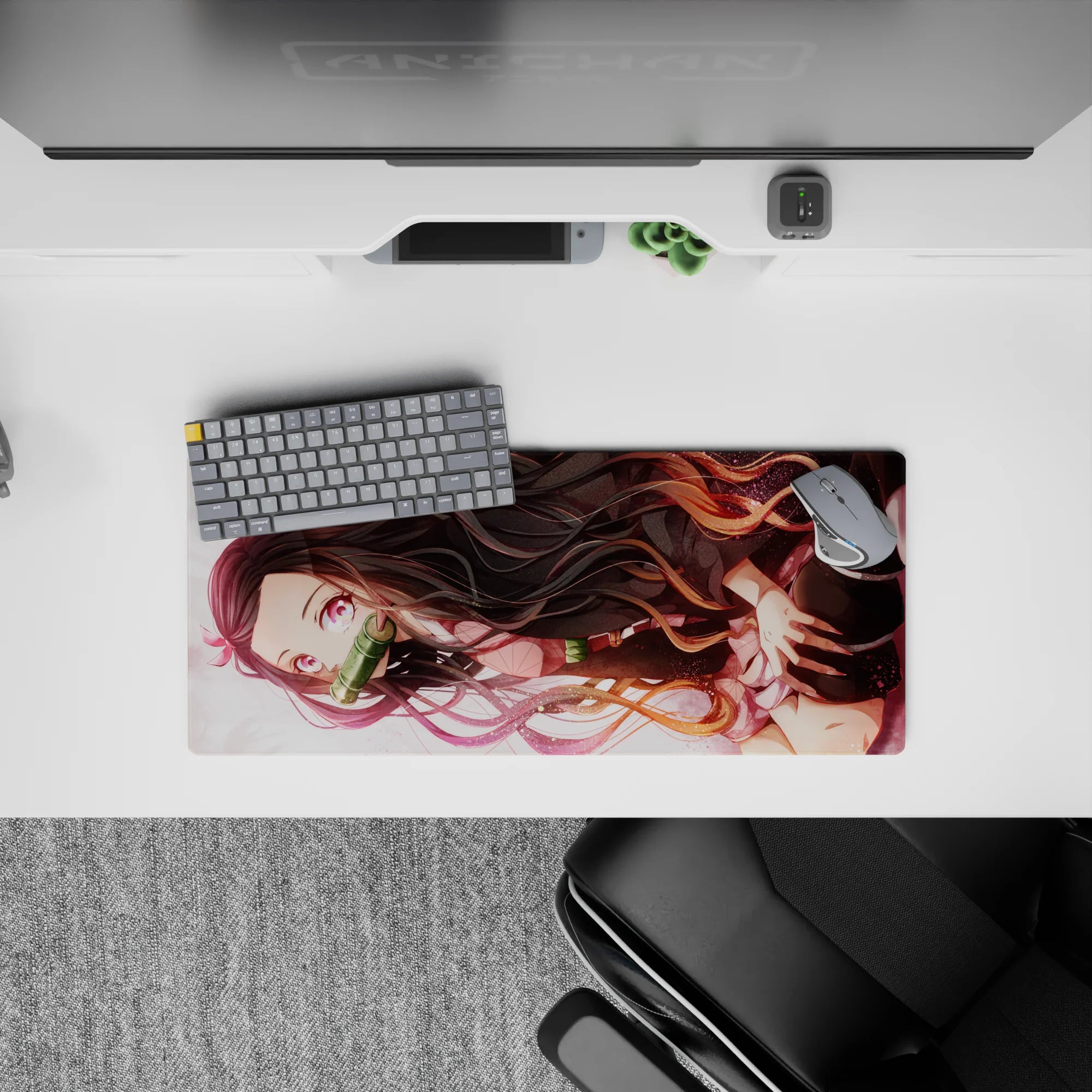 Demon Slayer Deskmat | Mousepad | Deskpad - Gentle Strength - AniChan