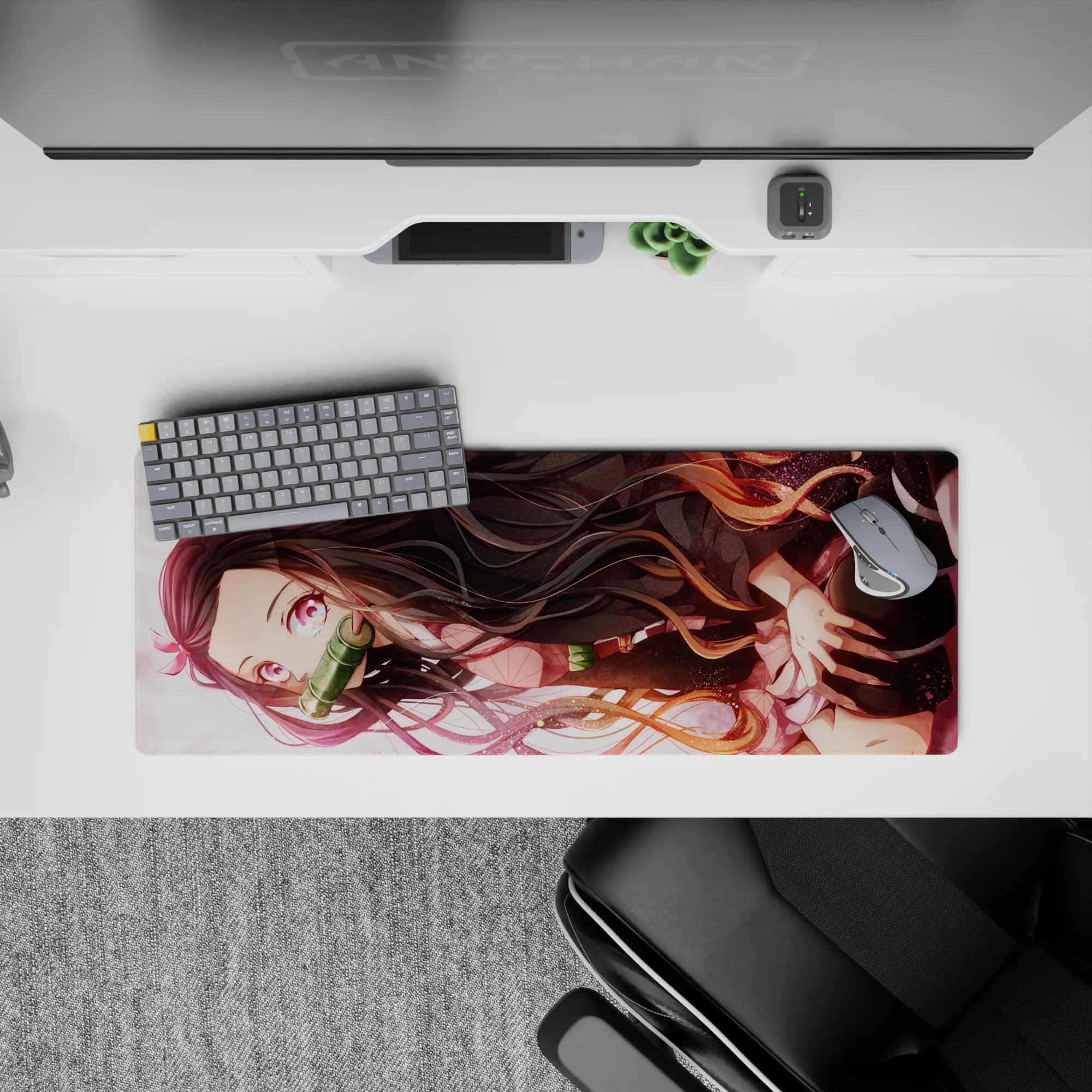 Demon Slayer Deskmat | Mousepad | Deskpad - Gentle Strength - AniChan