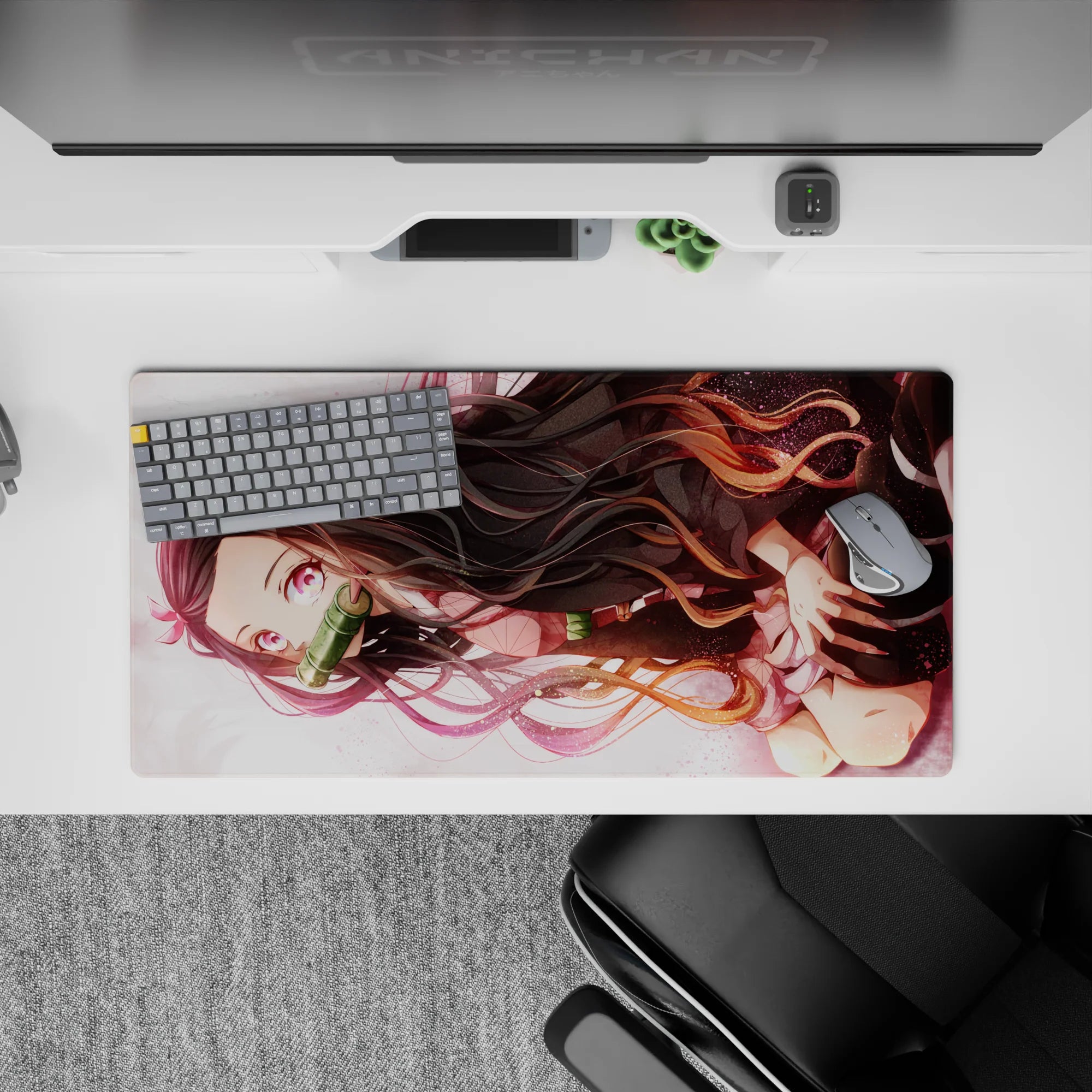 Demon Slayer Deskmat | Mousepad | Deskpad - Gentle Strength - AniChan