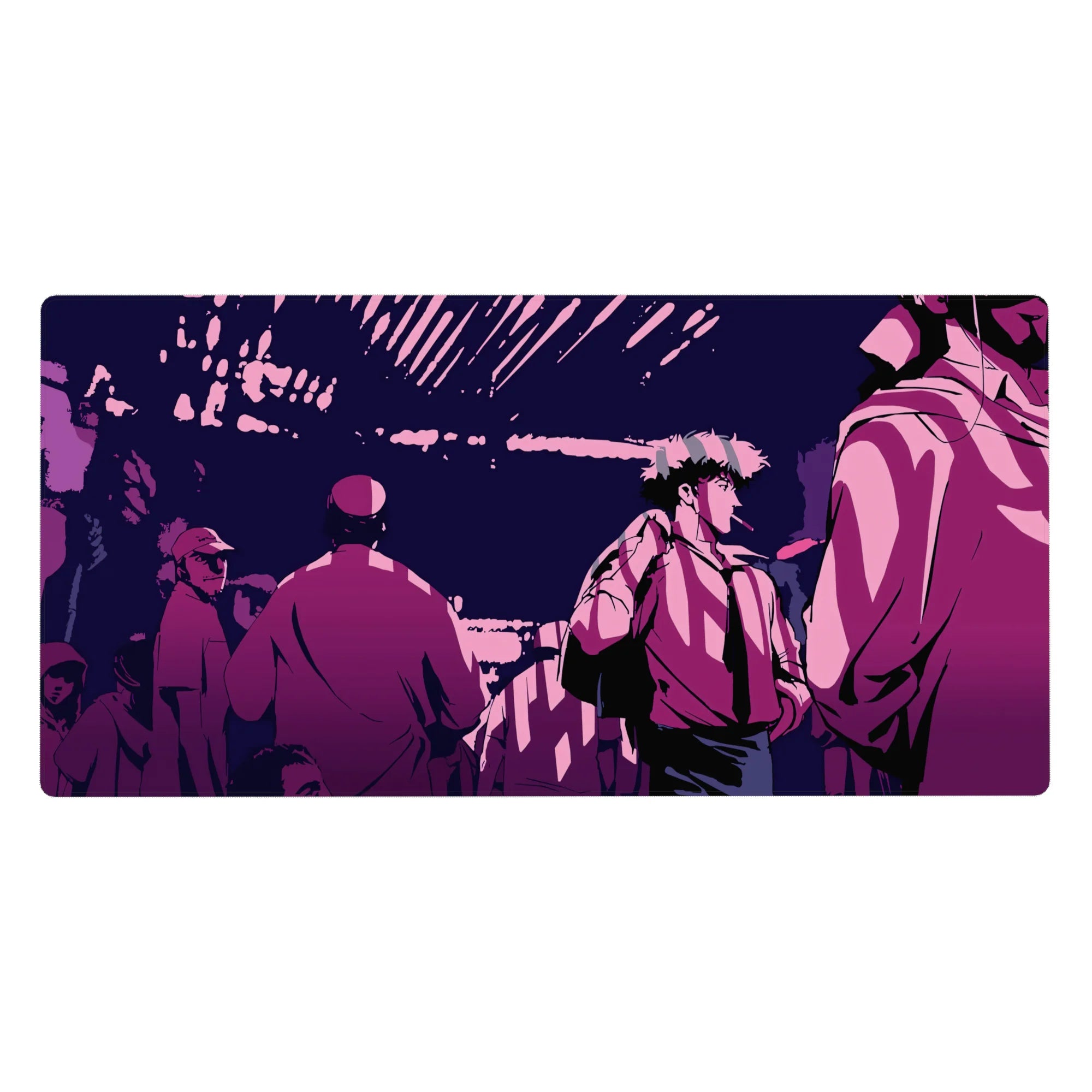 Cowboy Bepop - Anime Mouse Pad and Desk Pad - Neon Drifter - AniChan