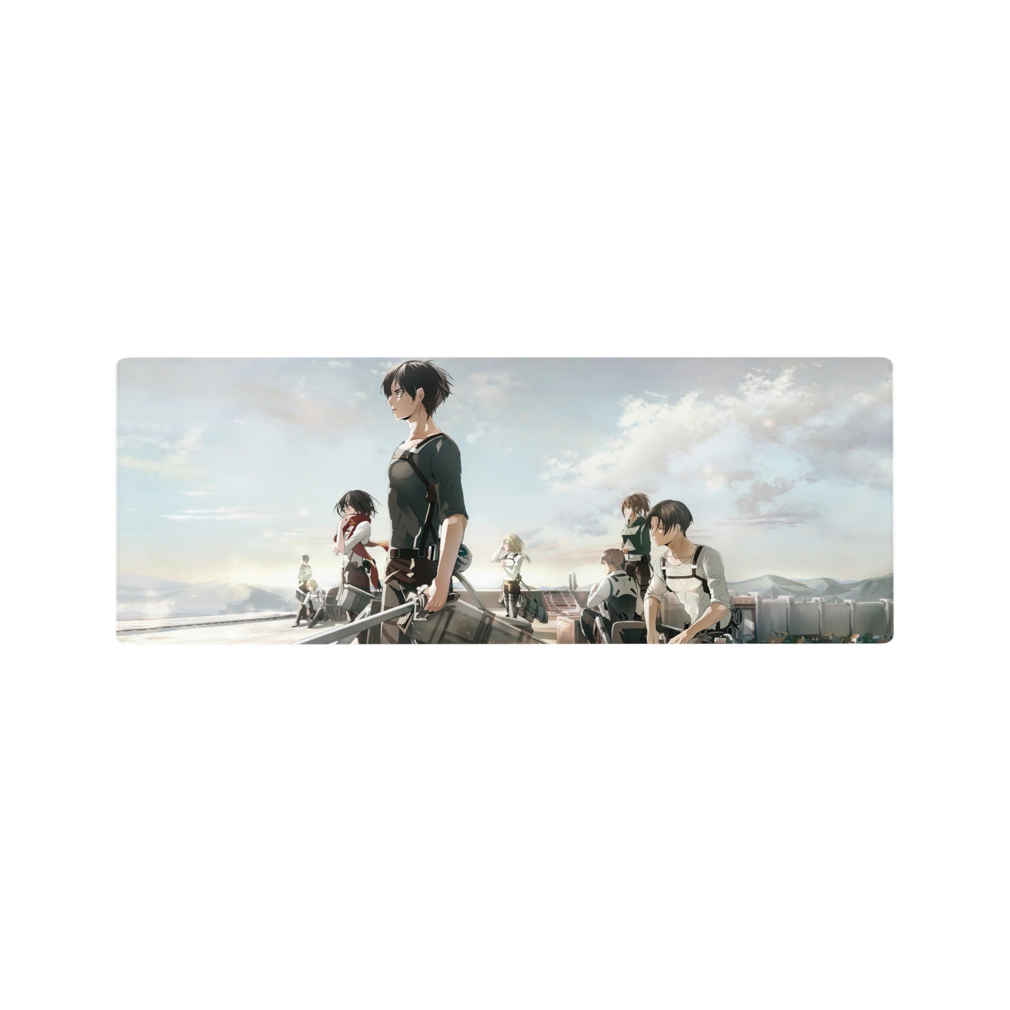 Attack on Titan - Anime Mouse Pad and Desk Pad - Survey Corps Resolve - AniChan