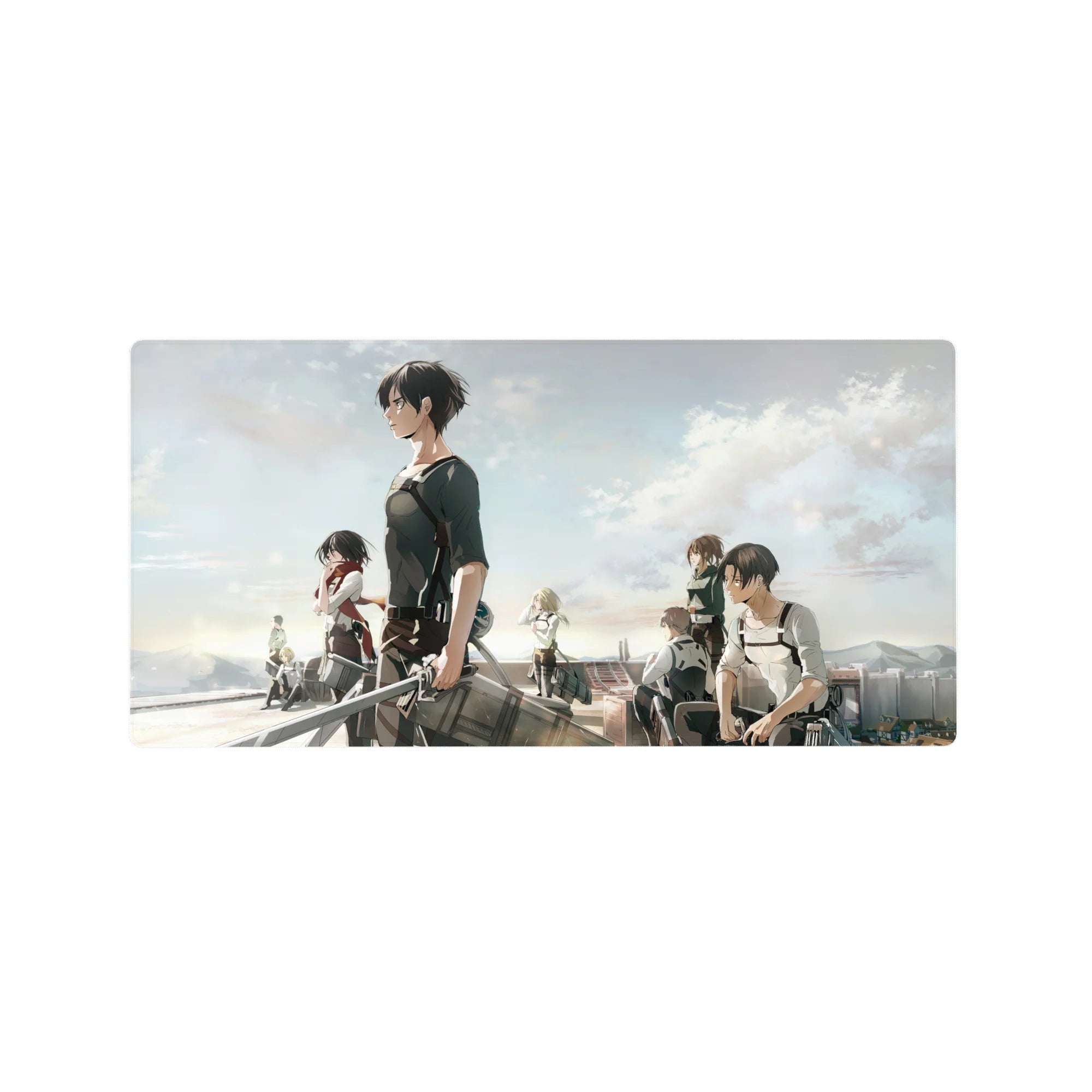 Attack on Titan - Anime Mouse Pad and Desk Pad - Survey Corps Resolve - AniChan