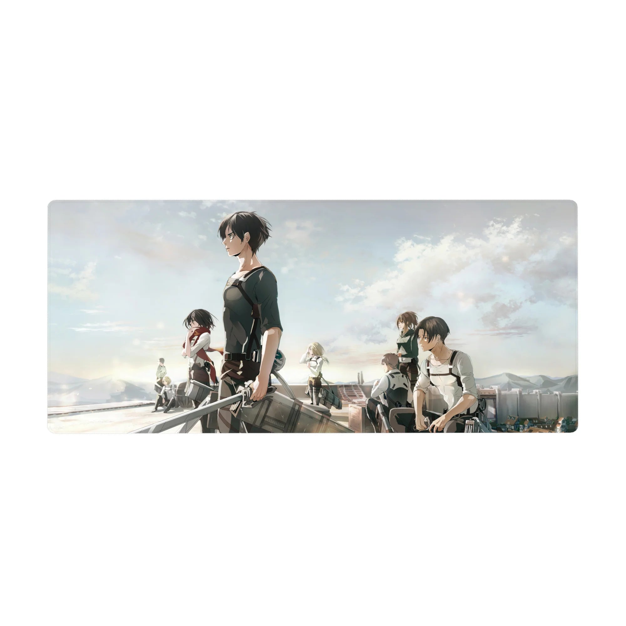 Attack on Titan - Anime Mouse Pad and Desk Pad - Survey Corps Resolve - AniChan