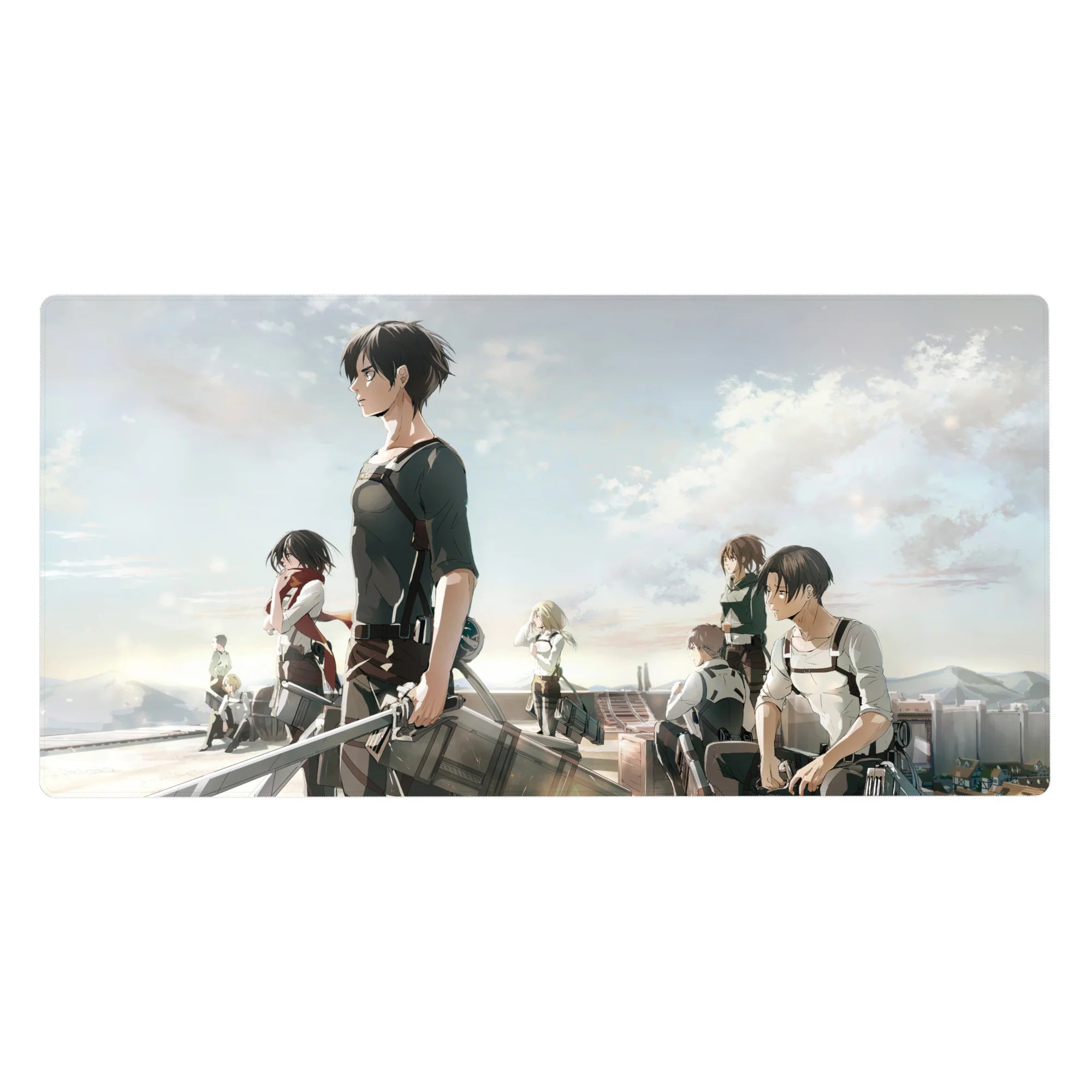 Attack on Titan - Anime Mouse Pad and Desk Pad - Survey Corps Resolve - AniChan