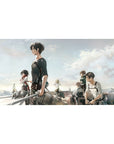 Attack on Titan - Anime Mouse Pad and Desk Pad - Survey Corps Resolve - AniChan