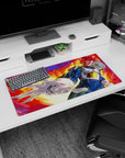 Dragon Ball Deskmat | Mousepad | Deskpad - Royal Power Unleashed - AniChan