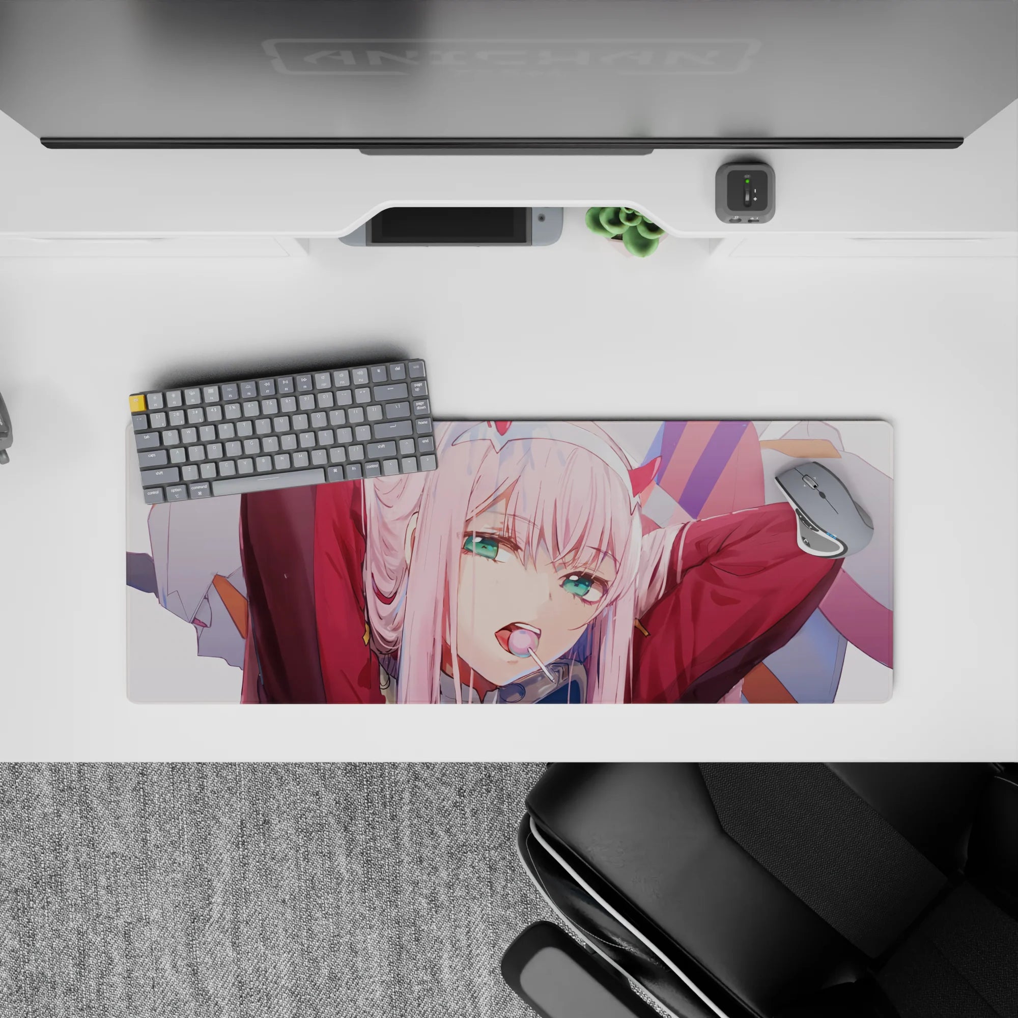 Darling In The Franxx Deskmat | Mousepad | Deskpad - Sugary Rebel - AniChan