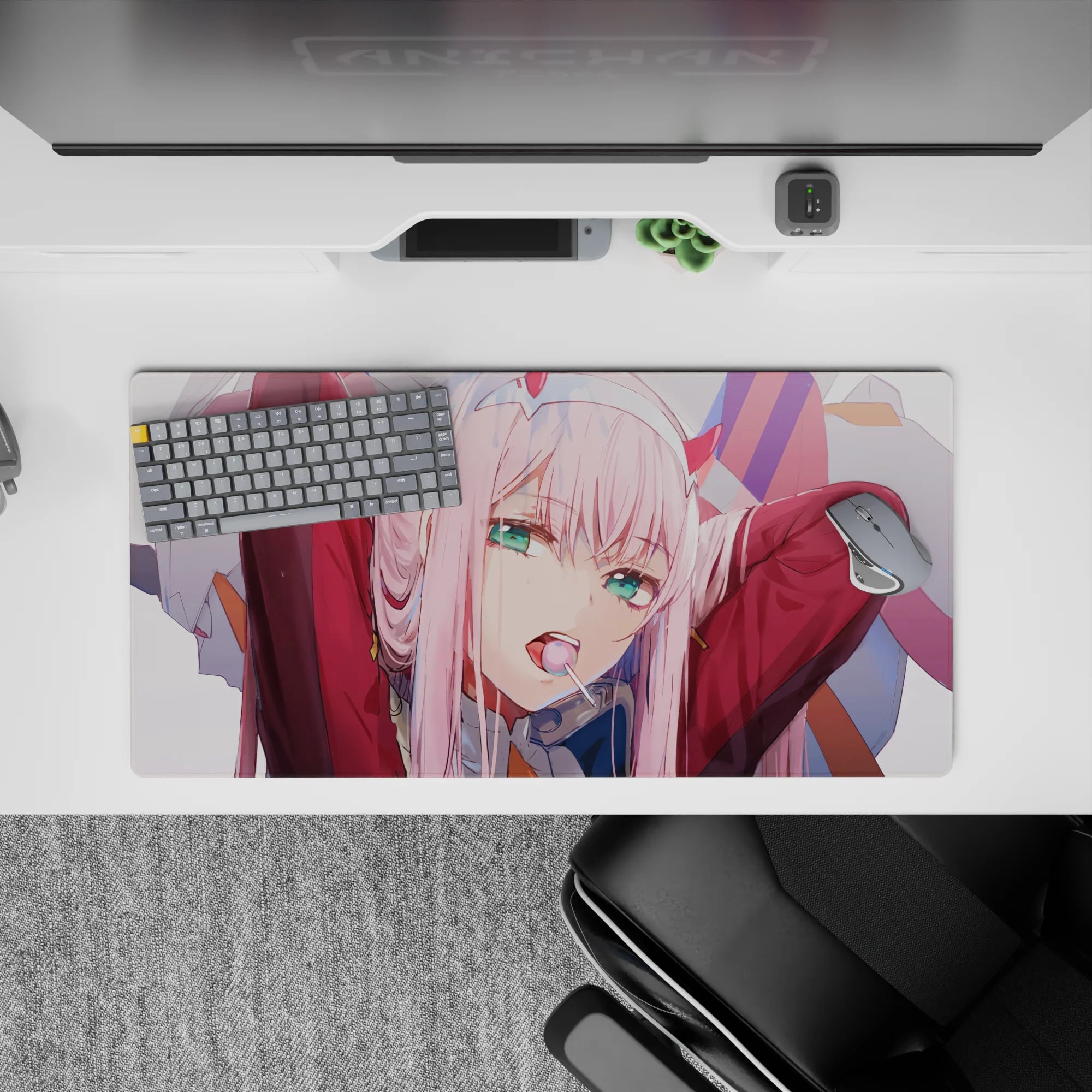 Darling In The Franxx Deskmat | Mousepad | Deskpad - Sugary Rebel - AniChan