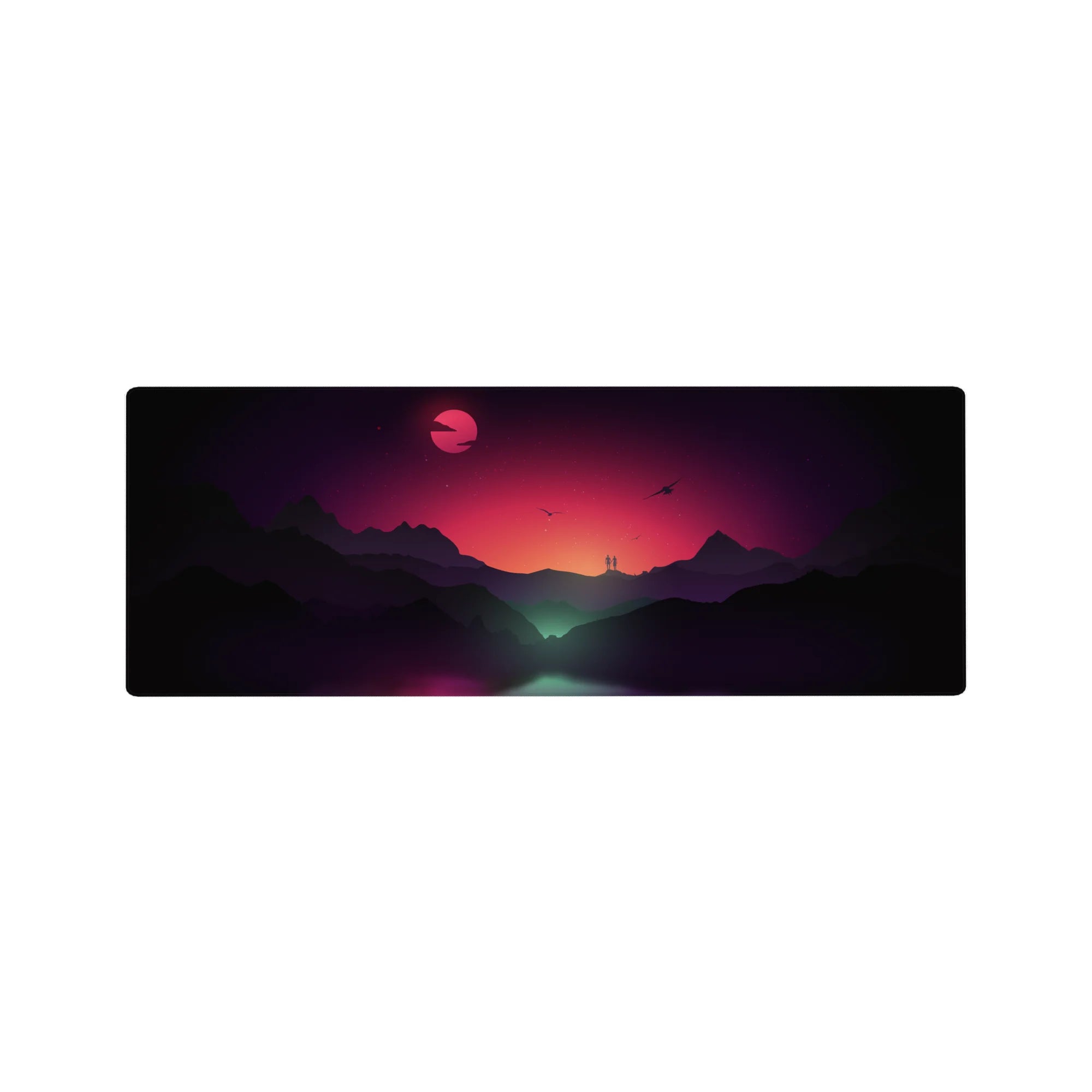 Vector Landscapes Deskmat | Mousepad | Deskpad - Cosmic Serenity