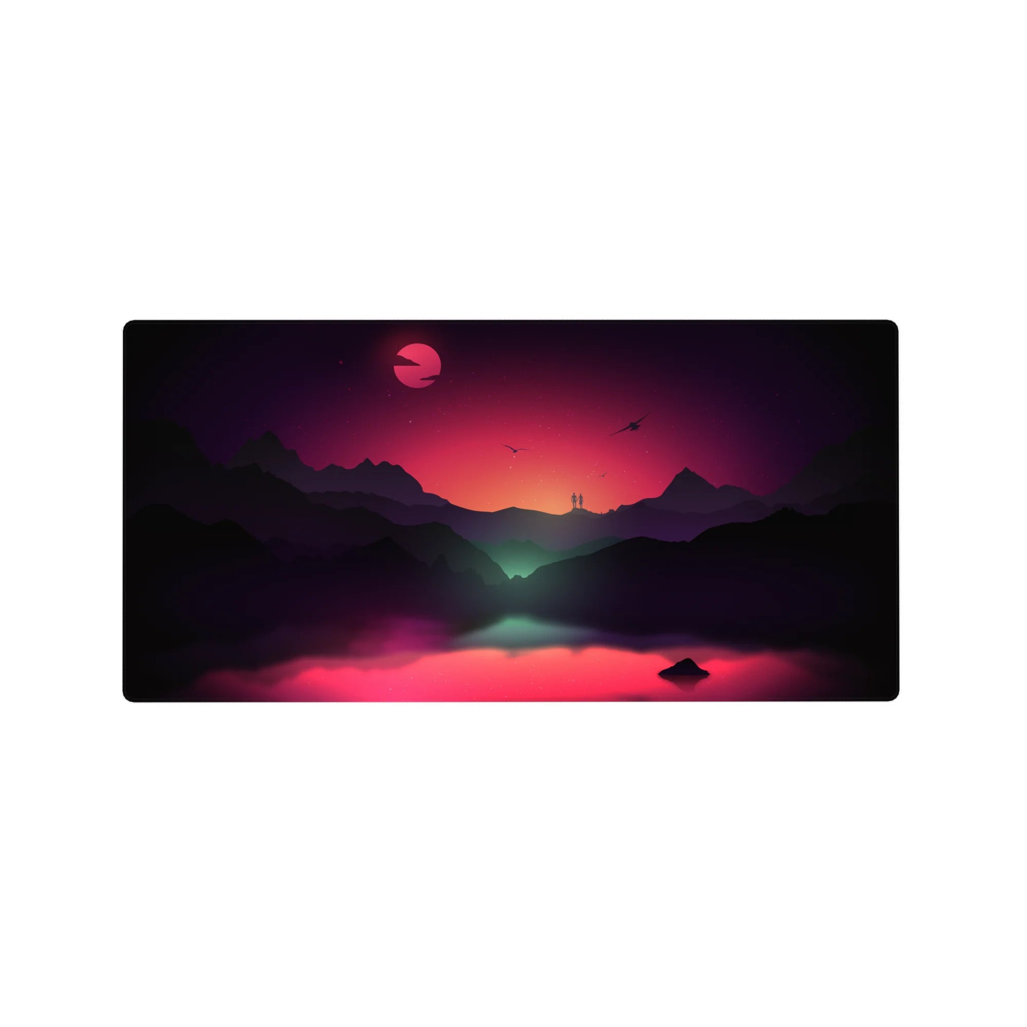 Vector Landscapes Deskmat | Mousepad | Deskpad - Cosmic Serenity