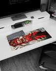 Demon Yaiba Deskmat | Mousepad | Deskpad - Demon's Grip Fury