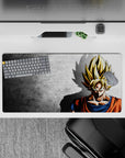 Dragon Ball Deskmat | Mousepad | Deskpad - Super Saiyan Shadow - AniChan